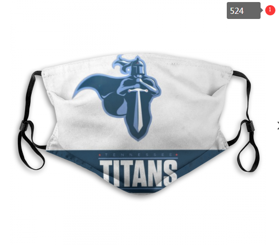 NFL Tennessee Titans #3 Dust mask with filter